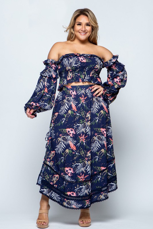 PLUS MAXI SKIRTS